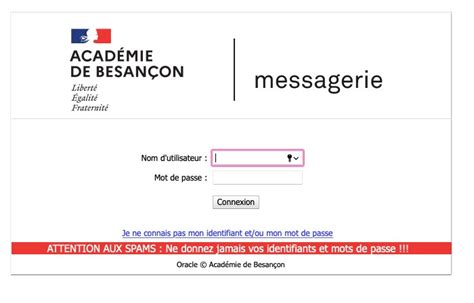 webmail ac besancon|Comment accéder à sa boite mail académique